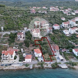 OTOK UGLJAN Kali - Prvi red do mora, građevinsko zemljište, BEZ PROVIZIJE