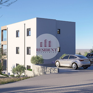MASLENICA Ekskluzivan 3soban apartman 75 m2 + parking, pogled na more, novogradnja, BEZ PROVIZIJE