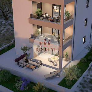 MASLENICA Ekskluzivan 3soban apartman 75 m2 + parking, pogled na more, novogradnja, BEZ PROVIZIJE