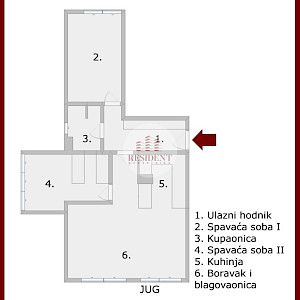 VRBANI Komforan 3soban stan 70 m2 + GARAŽA, 3. kat, top lokacija, lift, spremište