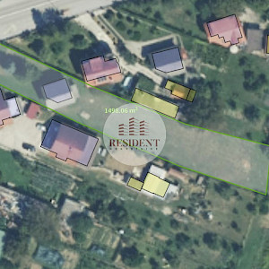 BESTOVJE Građevinsko zemljište od 1050 m2 + kuća 80 m2 + 450 m2 zelene površine