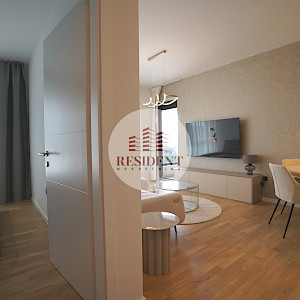 NAJAM - BOTINEC Luksuzan 3soban stan + dva parkinga, lift, novogradnja, loggia, BEZ PROVIZIJE