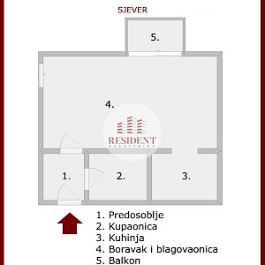 STENJEVEC Funkcionalan 1soban stan 40 m2, 3.kat, parking, spremište, BEZ PROVIZIJE